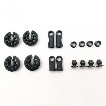 FTX DR8 Moulded Spring Cups, Shock Ends
